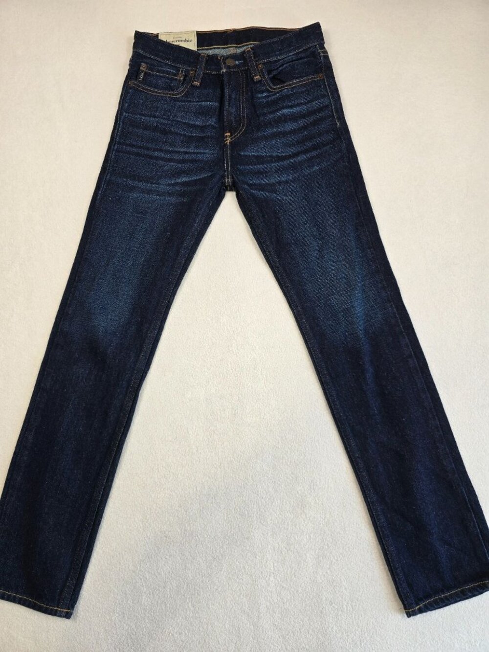 Abercrombie Kids 14 Slim Boys Jeans Cotton Skinny Fit Dark Blue